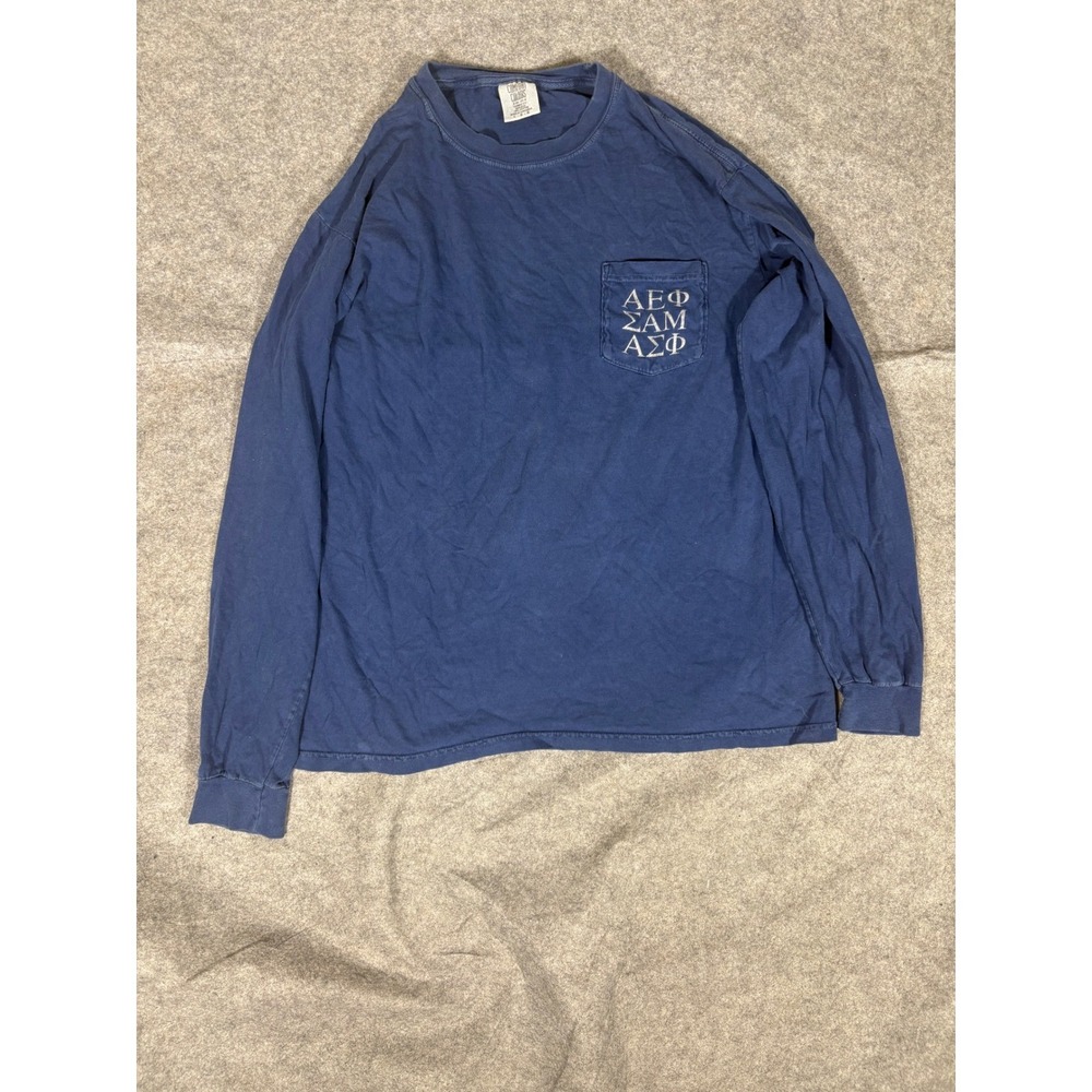 Comfort Colors Mens Blue Long Sleeve T Shirt Britney‎ Spears Homecoming 2016